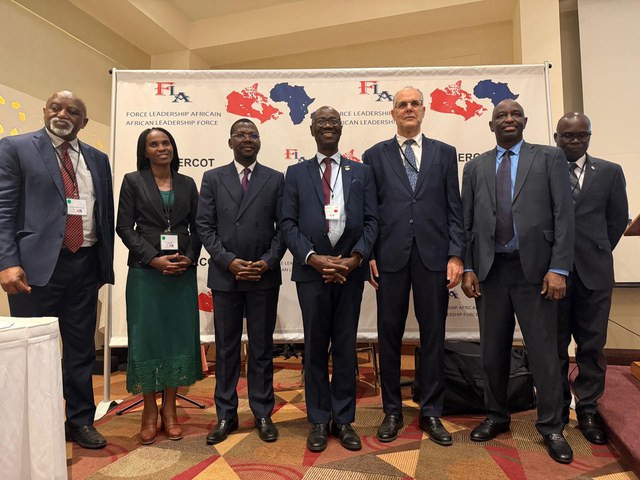 Délégation lors du Forum Canada-Afrique de Force Leadership Africain